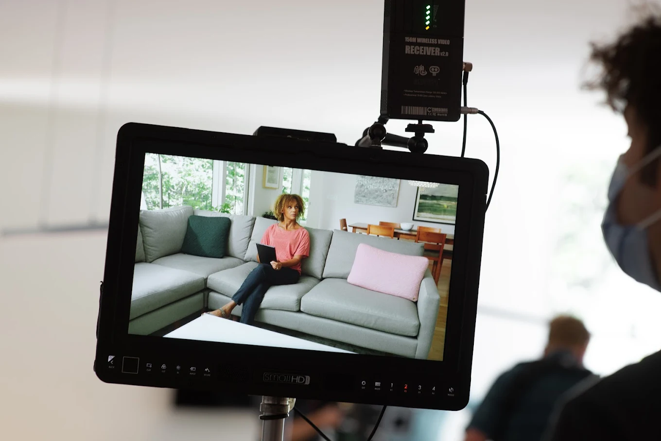 Moonbeam Video on set